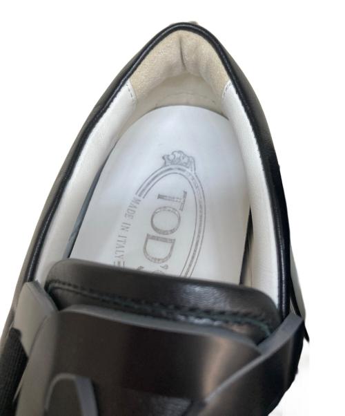 TOD'S（トッズ）TOD'S (トッズ) スリッポン ブラック サイズ:351/2の古着・服飾アイテム