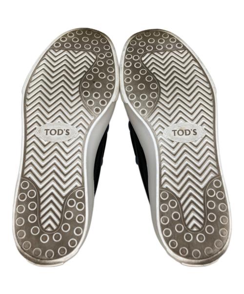 TOD'S（トッズ）TOD'S (トッズ) スリッポン ブラック サイズ:351/2の古着・服飾アイテム