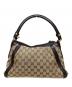 GUCCI（グッチ）の古着「GGキャンバスワンショルダーバッグ」｜ブラウン