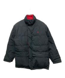 POLO RALPH LAUREN（ポロ・ラルフローレン）の古着「リバーシブルダウンジャケット」｜レッド×ブラック