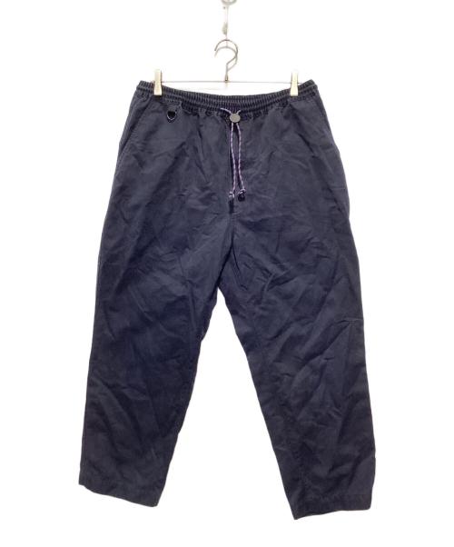 COMME des GARCONS HOMME（コムデギャルソン オム）COMME des GARCONS HOMME (コムデギャルソン オム) 綿リネンツイル イージーパンツ ネイビー サイズ:Lの古着・服飾アイテム