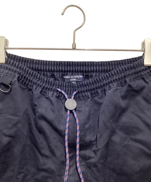 COMME des GARCONS HOMME（コムデギャルソン オム）COMME des GARCONS HOMME (コムデギャルソン オム) 綿リネンツイル イージーパンツ ネイビー サイズ:Lの古着・服飾アイテム