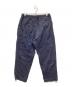 COMME des GARCONS HOMME (コムデギャルソン オム) 綿リネンツイル イージーパンツ ネイビー サイズ:L：20000円