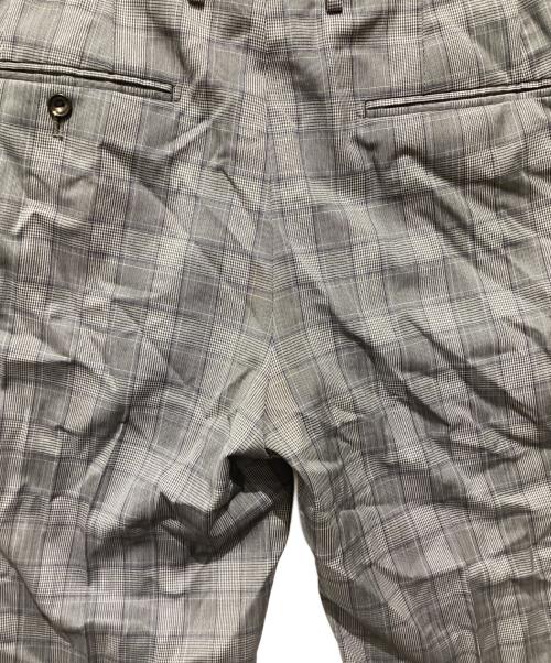 五大陸（ゴタイリク）五大陸 (ゴタイリク) チェック2Bスーツ グレー サイズ:34L(AB4)の古着・服飾アイテム