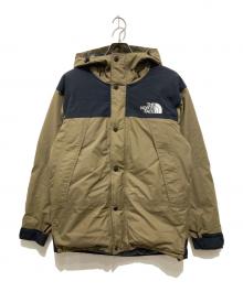 THE NORTH FACE（ザ ノース フェイス）の古着「マウンテンダウンジャケット」｜グリーン×ブラック