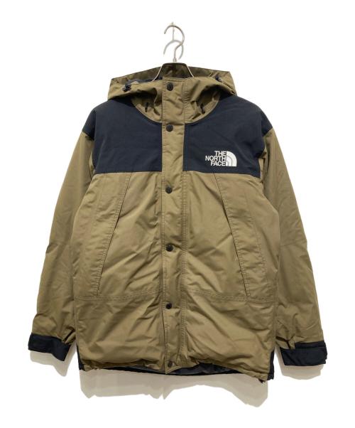 THE NORTH FACE（ザ ノース フェイス）THE NORTH FACE (ザ ノース フェイス) マウンテンダウンジャケット グリーン×ブラック サイズ:Lの古着・服飾アイテム