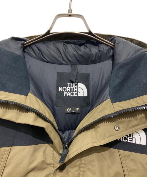 THE NORTH FACE（ザ ノース フェイス）THE NORTH FACE (ザ ノース フェイス) マウンテンダウンジャケット グリーン×ブラック サイズ:Lの古着・服飾アイテム
