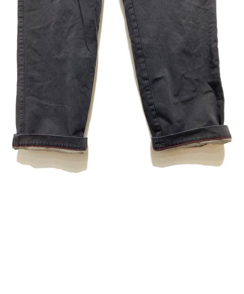 PRADA SPORTS（プラダスポーツ）PRADA SPORTS (プラダスポーツ) レッドステッチコットンパンツ ブラック サイズ:48の古着・服飾アイテム