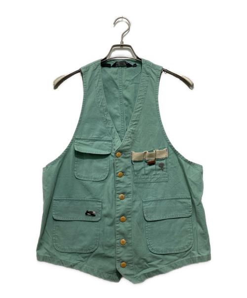 POLO RALPH LAUREN（ポロ・ラルフローレン）POLO RALPH LAUREN (ポロ・ラルフローレン) ハンティングベスト グリーン サイズ:Mの古着・服飾アイテム
