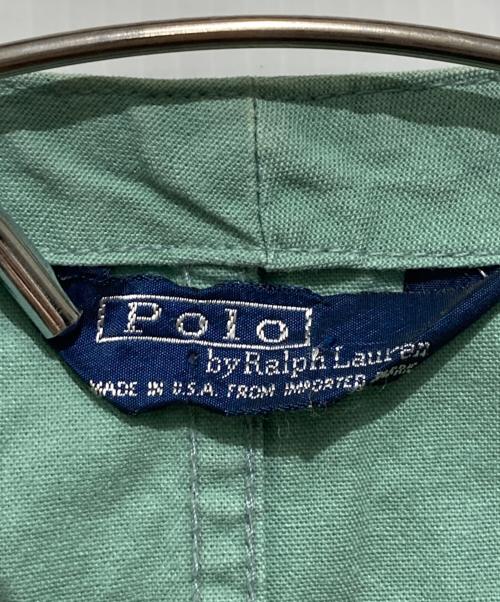 POLO RALPH LAUREN（ポロ・ラルフローレン）POLO RALPH LAUREN (ポロ・ラルフローレン) ハンティングベスト グリーン サイズ:Mの古着・服飾アイテム