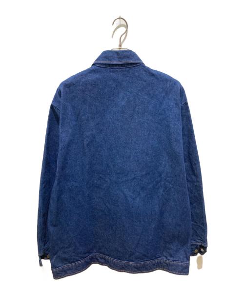 prison blue（プリズンブルー）Prison blue (プリズンブルー) ヤードコート カバーオール ジャケット インディゴ サイズ:3の古着・服飾アイテム