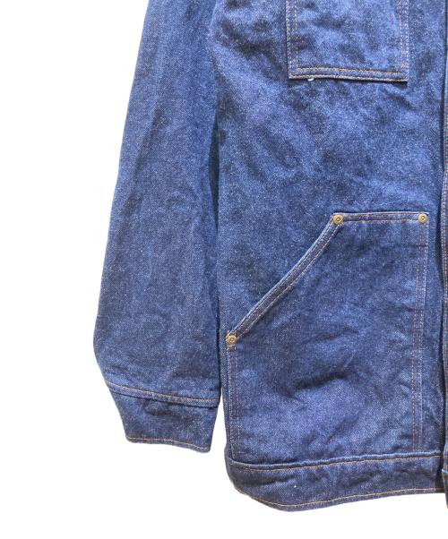 prison blue（プリズンブルー）Prison blue (プリズンブルー) ヤードコート カバーオール ジャケット インディゴ サイズ:3の古着・服飾アイテム