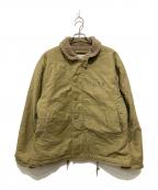 NAVY DEPARTMENTネイビーデパートメント）の古着「デッキジャケット」｜カーキ
