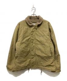 NAVY DEPARTMENT（ネイビーデパートメント）の古着「デッキジャケット」｜カーキ
