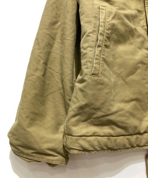 NAVY DEPARTMENT（ネイビーデパートメント）NAVY DEPARTMENT (ネイビーデパートメント) デッキジャケット カーキ サイズ:46の古着・服飾アイテム