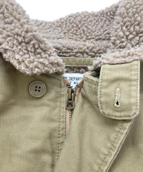 NAVY DEPARTMENT（ネイビーデパートメント）NAVY DEPARTMENT (ネイビーデパートメント) デッキジャケット カーキ サイズ:46の古着・服飾アイテム