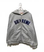 SUPREMEシュプリーム）の古着「Arc Thermal Zip Up Hooded Sweatshirt」｜グレー