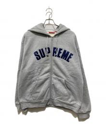 SUPREME（シュプリーム）の古着「Arc Thermal Zip Up Hooded Sweatshirt」｜グレー