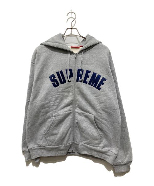 SUPREME（シュプリーム）Supreme (シュプリーム) Arc Thermal Zip Up Hooded Sweatshirt グレー サイズ:Xlargeの古着・服飾アイテム