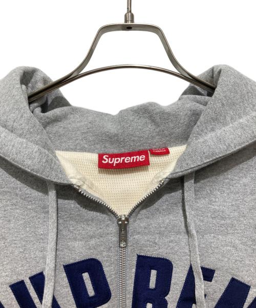 SUPREME（シュプリーム）Supreme (シュプリーム) Arc Thermal Zip Up Hooded Sweatshirt グレー サイズ:Xlargeの古着・服飾アイテム