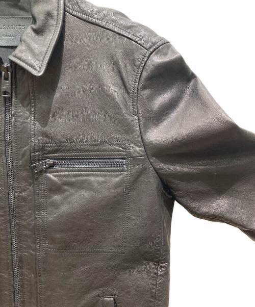 ALL SAINTS（オールセインツ）ALL SAINTS (オールセインツ) LARK LEATHER JACKET ブラック サイズ:SMALLの古着・服飾アイテム