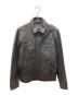 ALL SAINTS（オールセインツ）の古着「LARK LEATHER JACKET」｜ブラック