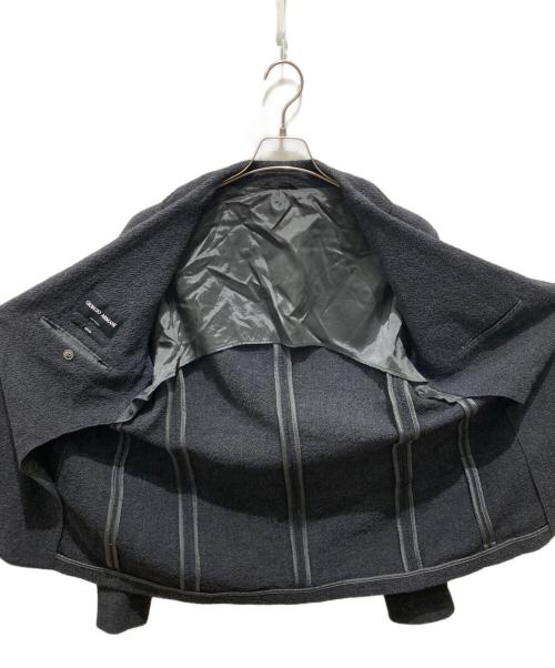 GIORGIO ARMANI（ジョルジオアルマーニ）GIORGIO ARMANI (ジョルジオアルマーニ) UPTON シングルブレス ジャケット ブラック サイズ:52Rの古着・服飾アイテム
