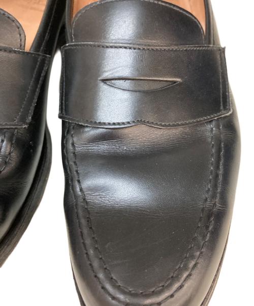 Crockett & Jones（クロケット＆ジョーンズ）Crockett & Jones (クロケット＆ジョーンズ) ボストン2/BOSTON2コインローファー ブラック サイズ:7 1/2の古着・服飾アイテム