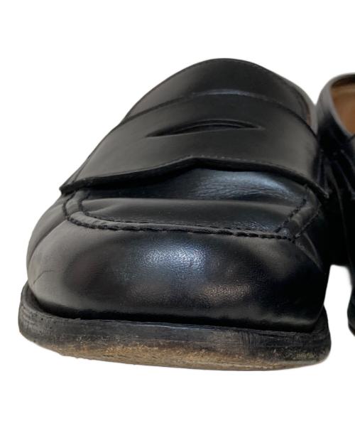 Crockett & Jones（クロケット＆ジョーンズ）Crockett & Jones (クロケット＆ジョーンズ) ボストン2/BOSTON2コインローファー ブラック サイズ:7 1/2の古着・服飾アイテム