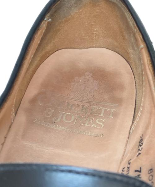 Crockett & Jones（クロケット＆ジョーンズ）Crockett & Jones (クロケット＆ジョーンズ) ボストン2/BOSTON2コインローファー ブラック サイズ:7 1/2の古着・服飾アイテム