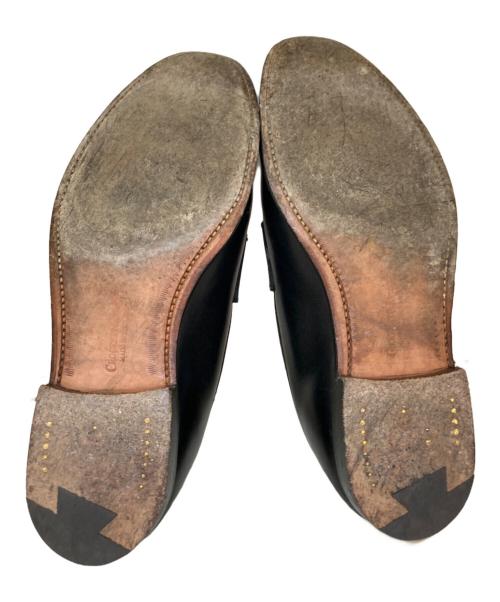 Crockett & Jones（クロケット＆ジョーンズ）Crockett & Jones (クロケット＆ジョーンズ) ボストン2/BOSTON2コインローファー ブラック サイズ:7 1/2の古着・服飾アイテム