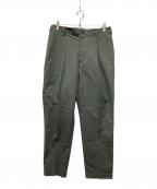 Graphpaperグラフペーパー）の古着「SOLOTEX TWILL WIDE CHEF PANTS」｜グレー