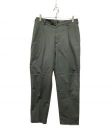Graphpaper（グラフペーパー）の古着「SOLOTEX TWILL WIDE CHEF PANTS」｜グレー