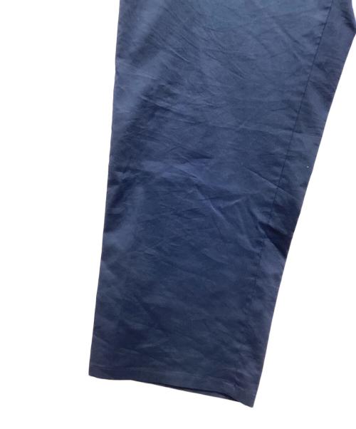 Graphpaper（グラフペーパー）Graphpaper (グラフペーパー) Solotex Twill Wide Tapered Chef Pants ネイビー サイズ:O/Sの古着・服飾アイテム