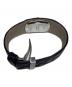 BURBERRY (バーバリー) ピアノレザーウォッチ/)	Cuff Watch Black Leather RUNNING ブラック：23000円