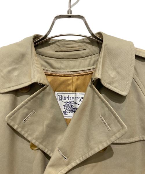 Burberry's（バーバリーズ）Burberry's (バーバリーズ) 90s ライナー付きダブルトレンチコート ベージュ サイズ:9AB2の古着・服飾アイテム