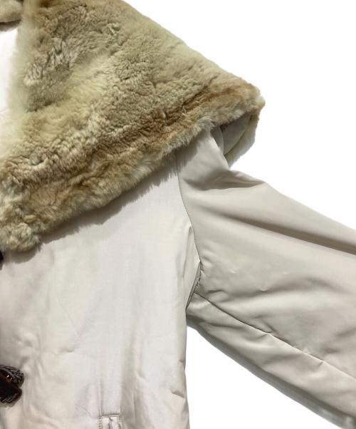 BALMAIN（バルマン）BALMAIN (バルマン) レッキスファーコート ベージュ サイズ:Lの古着・服飾アイテム