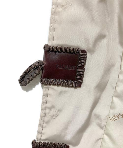 BALMAIN（バルマン）BALMAIN (バルマン) レッキスファーコート ベージュ サイズ:Lの古着・服飾アイテム