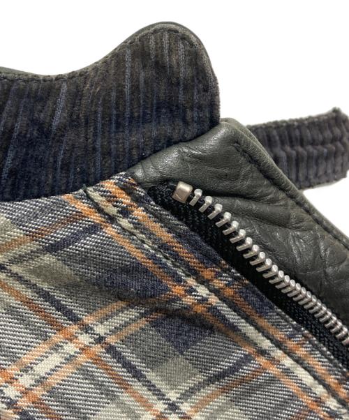 Schott（ショット）Schott (ショット) クラシックレーサーライダースジャケット グリーン サイズ:XLの古着・服飾アイテム