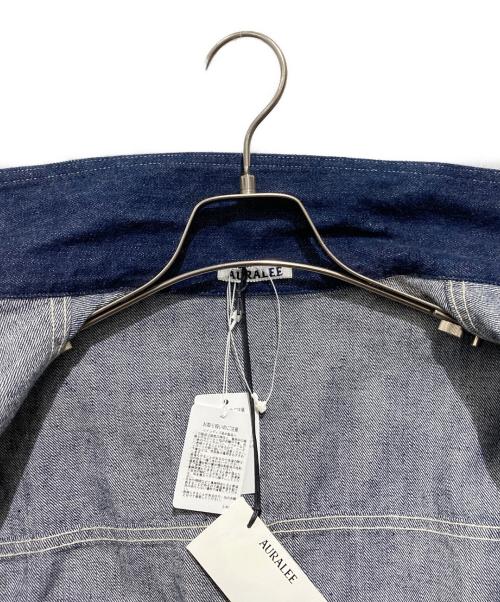 AURALEE（オーラリー）AURALEE (オーラリー) SELVEDGE LIGHT DENIM BLOUSON インディゴ サイズ:5の古着・服飾アイテム