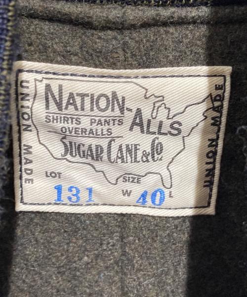 SUGAR CANE（シュガーケーン）SUGAR CANE (シュガーケーン) Nation ALLS モールスキンジャケット ネイビー サイズ:40の古着・服飾アイテム
