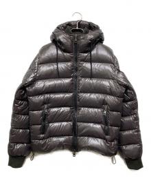 MONCLER（モンクレール）の古着「AUBERT GIUBBOTTOダウンジャケット」｜ブラウン
