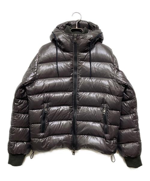 MONCLER（モンクレール）MONCLER (モンクレール) AUBERT GIUBBOTTOダウンジャケット ブラウン サイズ:1の古着・服飾アイテム