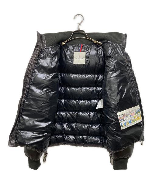MONCLER（モンクレール）MONCLER (モンクレール) AUBERT GIUBBOTTOダウンジャケット ブラウン サイズ:1の古着・服飾アイテム