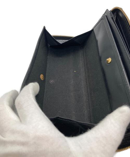 SLOW（スロウ）SLOW (スロウ) ハービーラウンドロングウォレット / herbie - round long wallet - ブラック サイズ:OneSizeの古着・服飾アイテム