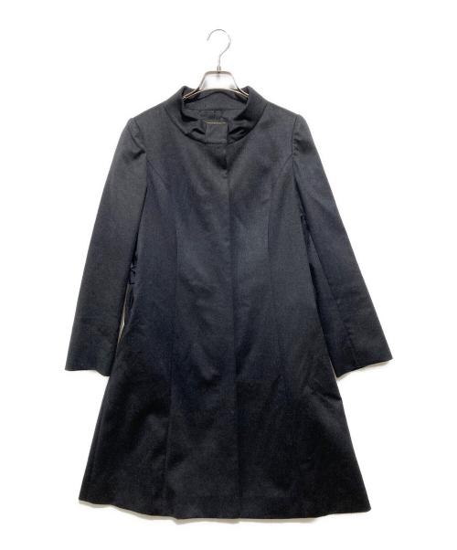 Leilian（レリアン）Leilian (レリアン) カシミヤコート ブラック サイズ:9の古着・服飾アイテム