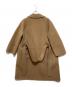 'S Max Mara (エスマックスマーラ) ダブルフェイスウールコート ブラウン サイズ:36：70000円