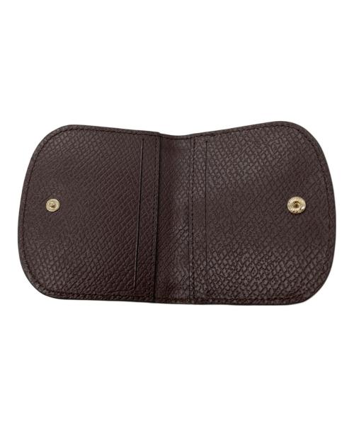 LONGCHAMP（ロンシャン）LONGCHAMP (ロンシャン) Epure / カードケース ブラウン サイズ:OneSizeの古着・服飾アイテム