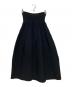 Room no.8（ルームエイト）の古着「PLATING TIERED SKIRT / ニットスカート」｜ブラック