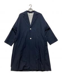 GALERIE VIE（ギャルリーヴィー）の古着「パラシュートクロス チェスターコート」｜ネイビー